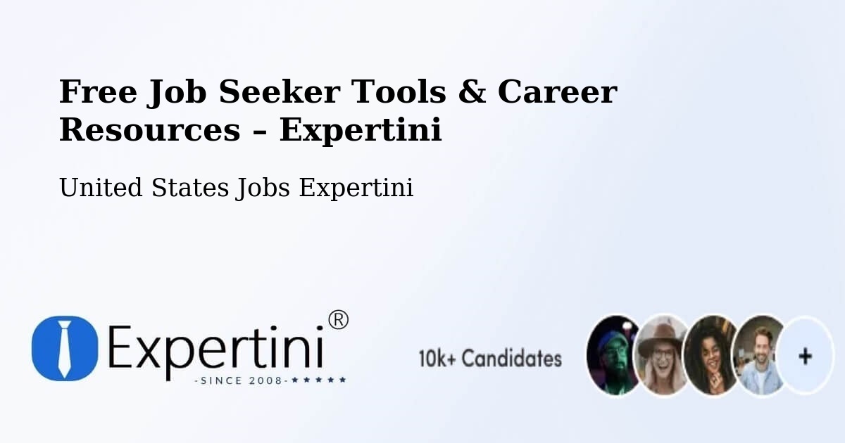 Free Job Seeker Tools & Career Resources – Rye - Rye, United States Jobs Expertini