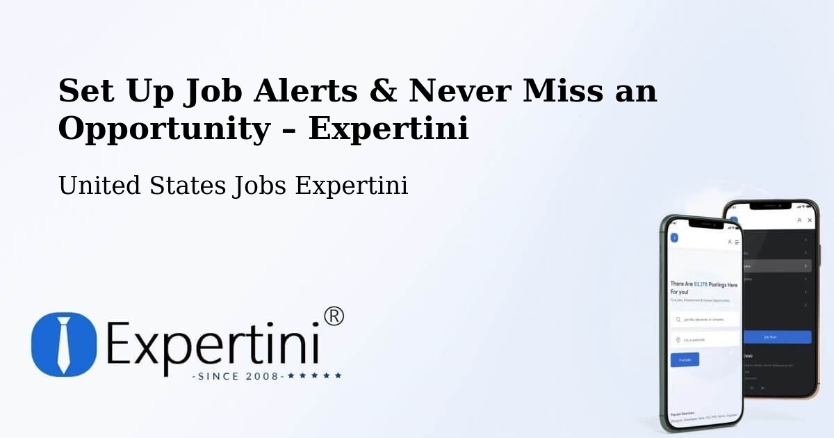 Job Alerts Guide – Get Notified About New Jobs in Rye - Rye, United States Jobs Expertini