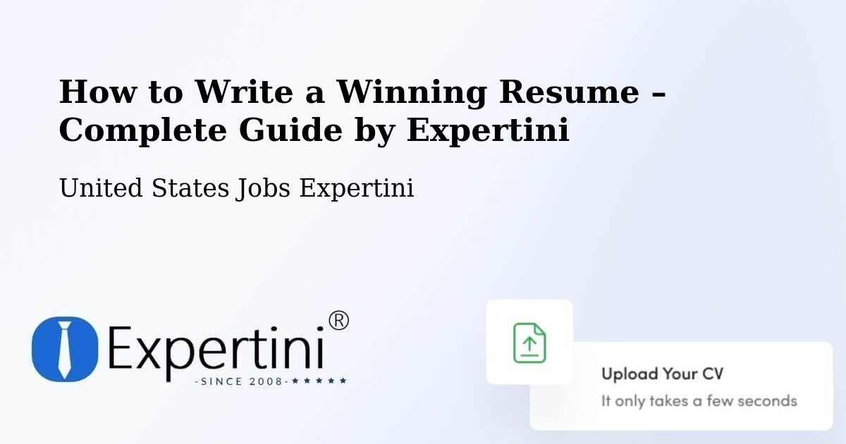 Resume Writing Guide for Job Seekers – Rye - Rye, United States Jobs Expertini